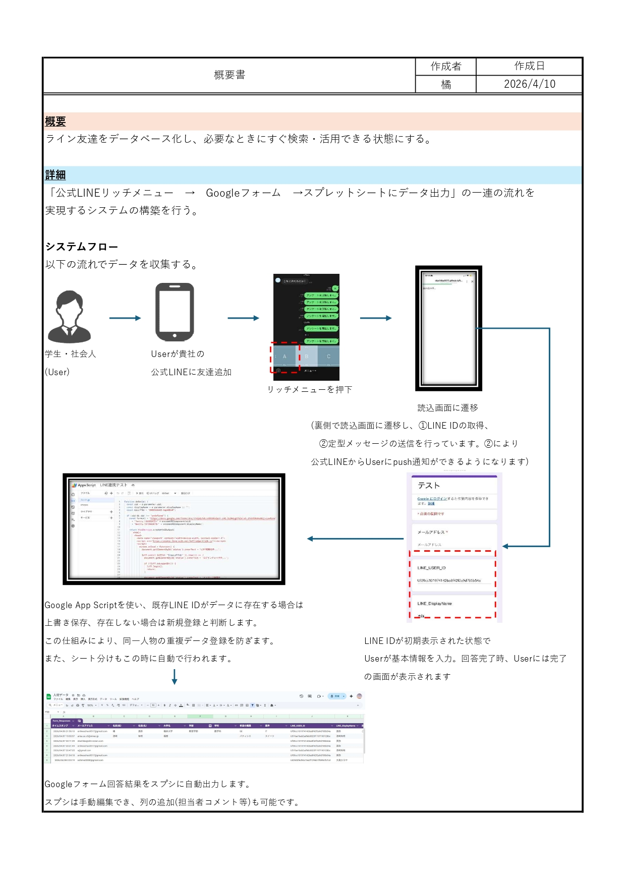 要件定義書の提案例